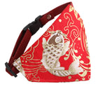 Bandana Chat motif Poisson - Vignette | La Truffe Pimpante