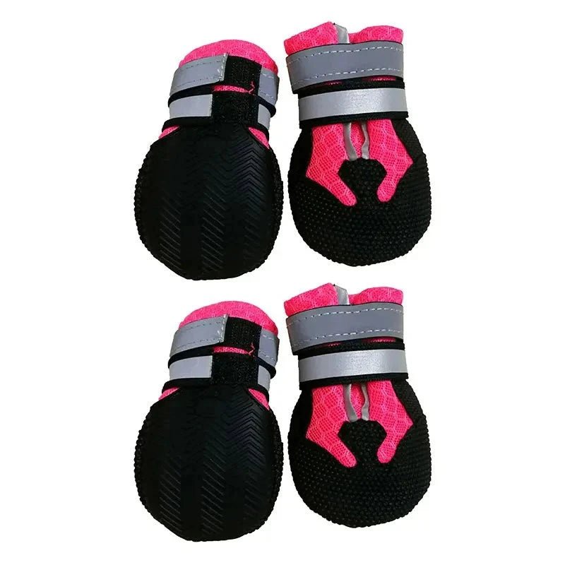 Chaussures Protection Chien Rose