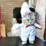 Déguisement Chef Cuistot Chat - Vignette | La Truffe Pimpante