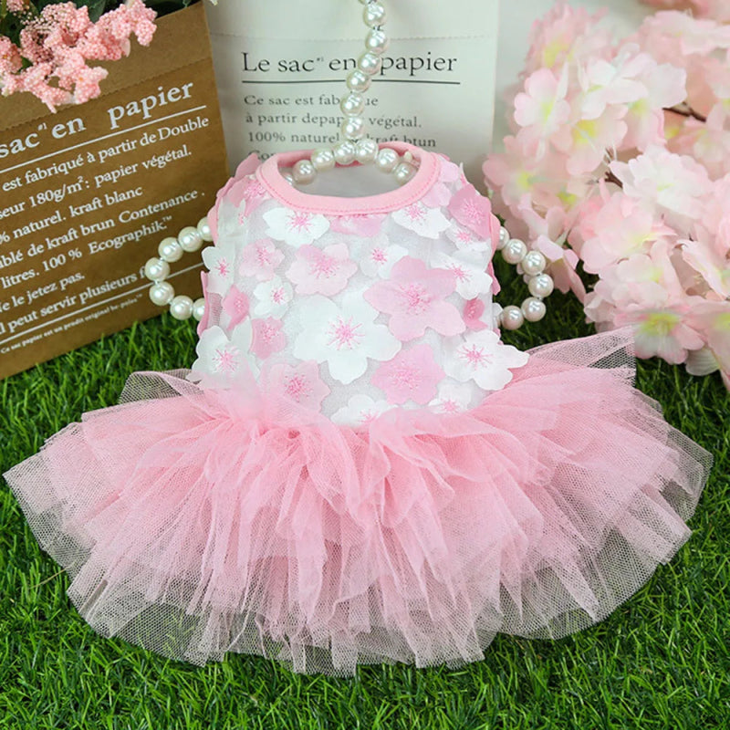 Robe enfant fille imprimé rosace - Rose/multico | Paris
