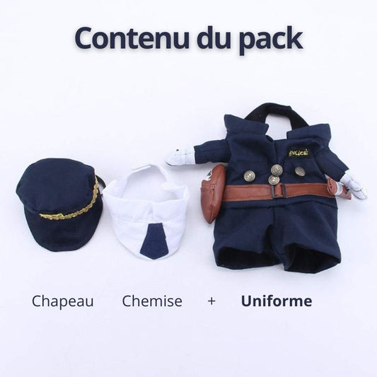 Costume Chat Policier