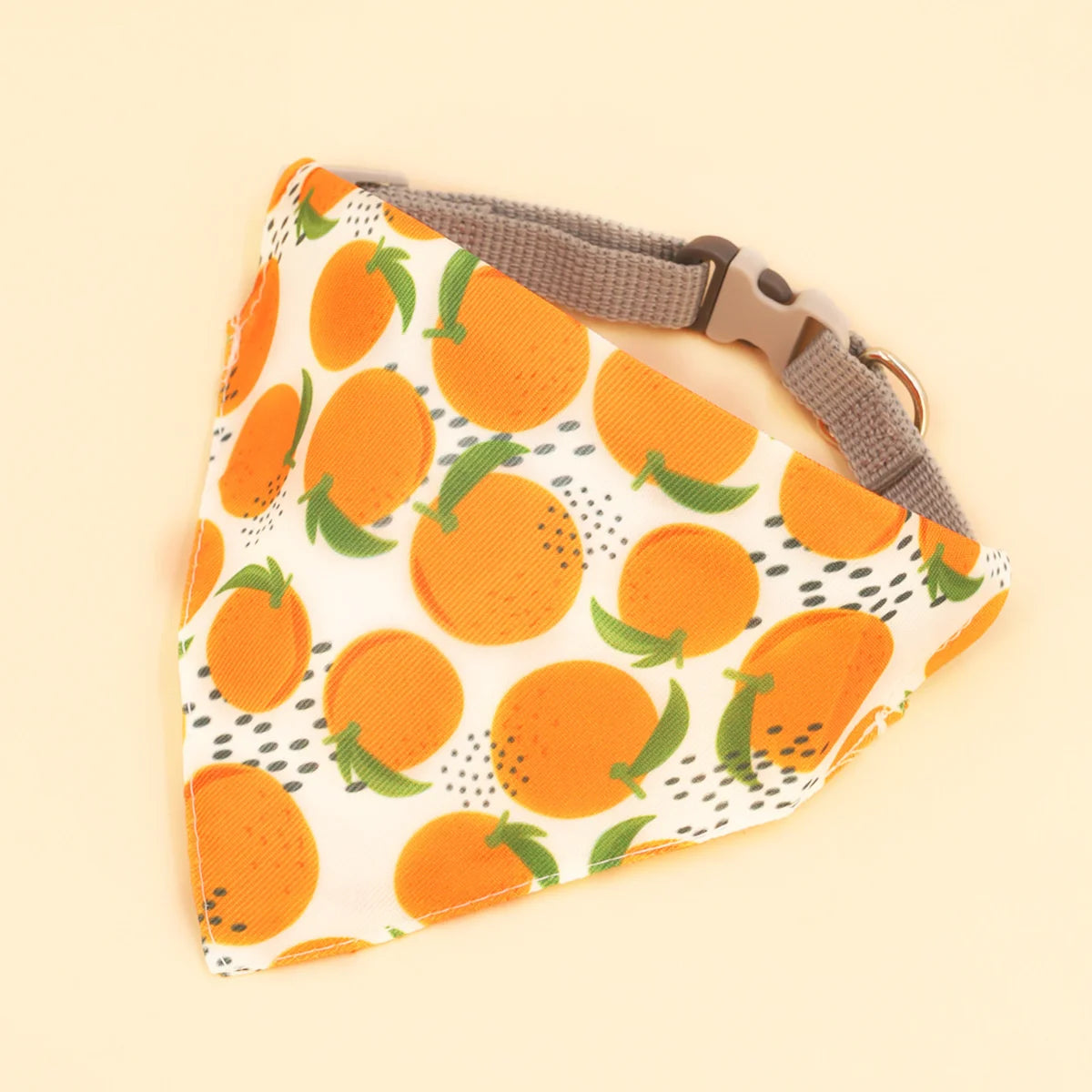 Bandana Chien Fruit Orange