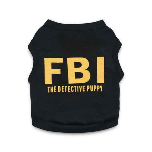 T-Shirt Chien FBI