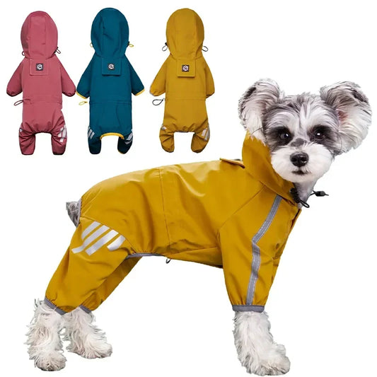 Imperméable Chien avec Capuche