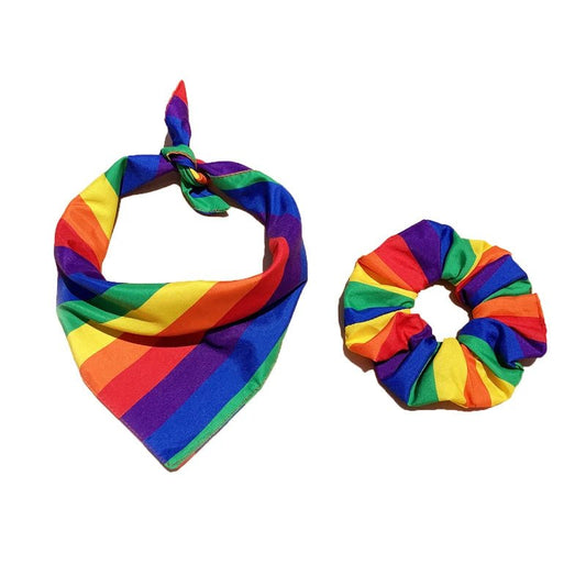 Bandana Arc-en-ciel pour Chien