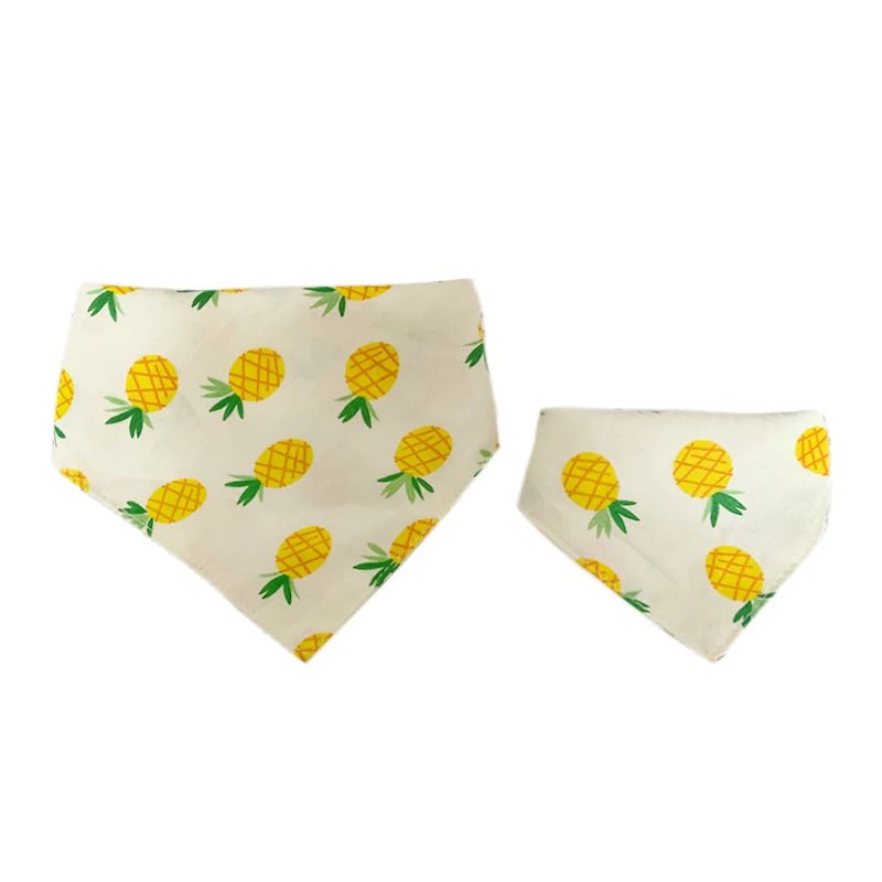 bandana ananas chien