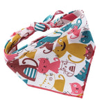 Bandana Chien motif Chat - Vignette | La Truffe Pimpante