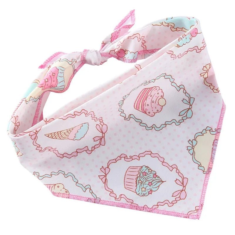 Bandana Chienne Rose