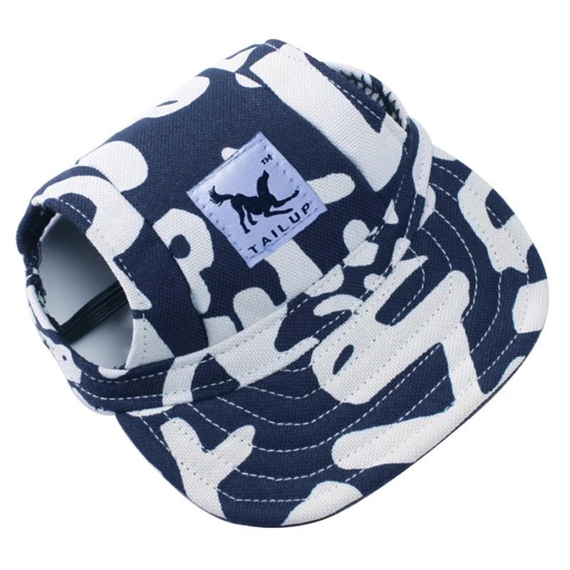 Casquette Camouflage Chien Bleu