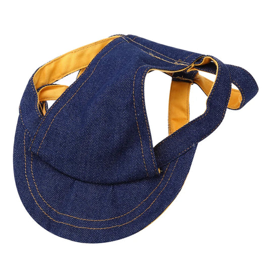 Casquette en Jean pour Chien