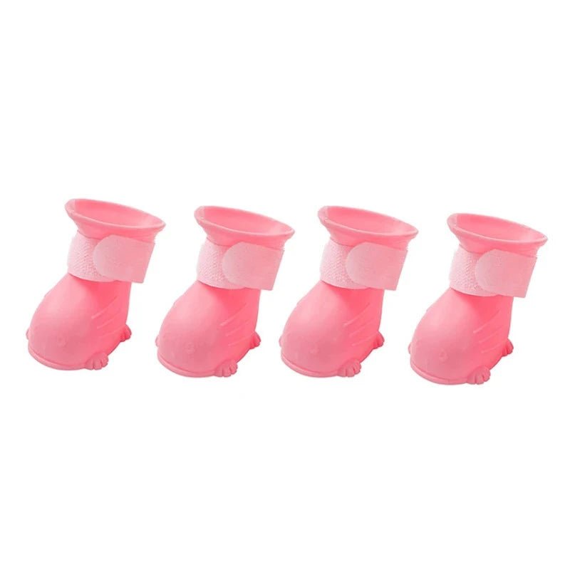 Chausson Silicone Chien Rose