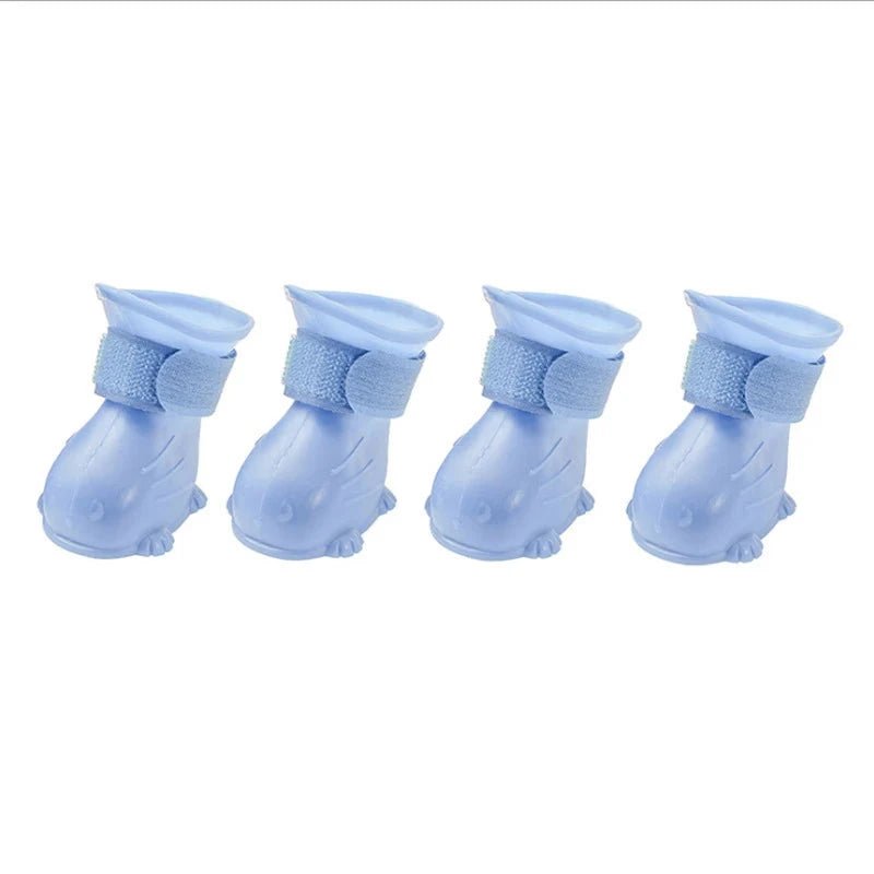 Chausson Silicone Chien Bleu