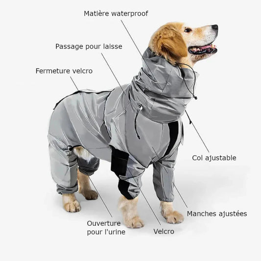 Combinaison Imperméable Chien