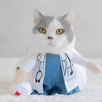 Déguisement Docteur pour Chat - Vignette | La Truffe Pimpante