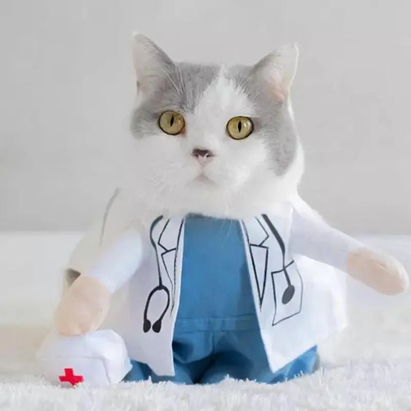 Costume Docteur pour Chat