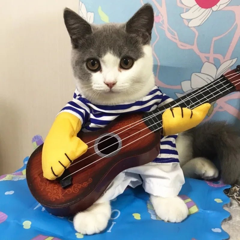 Guitare Chat Costume