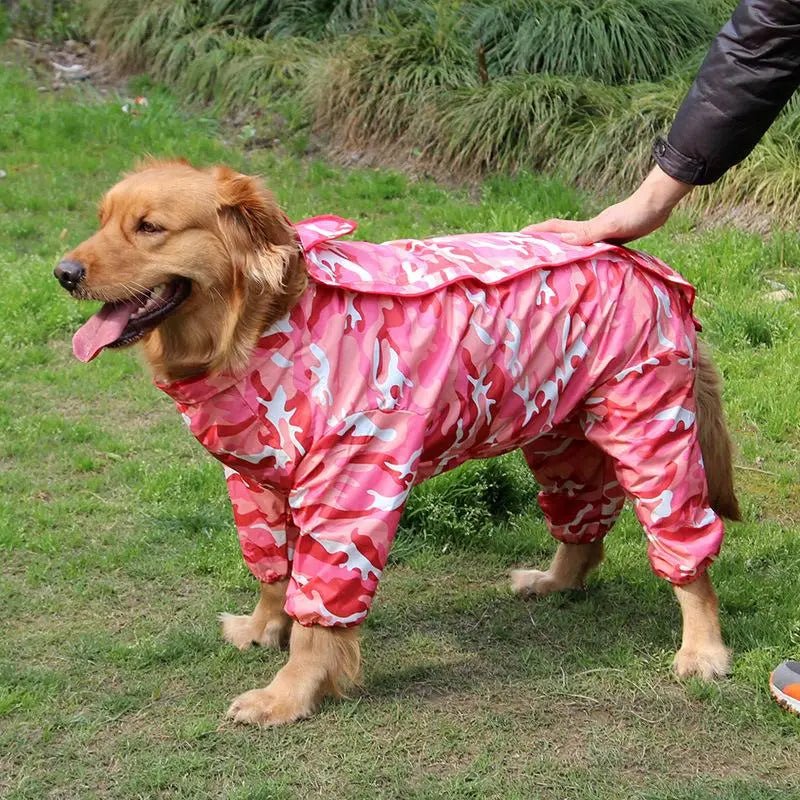 Manteau Pluie Chien Rose