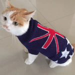 Pull Drapeaux pour Chat - Vignette | La Truffe Pimpante