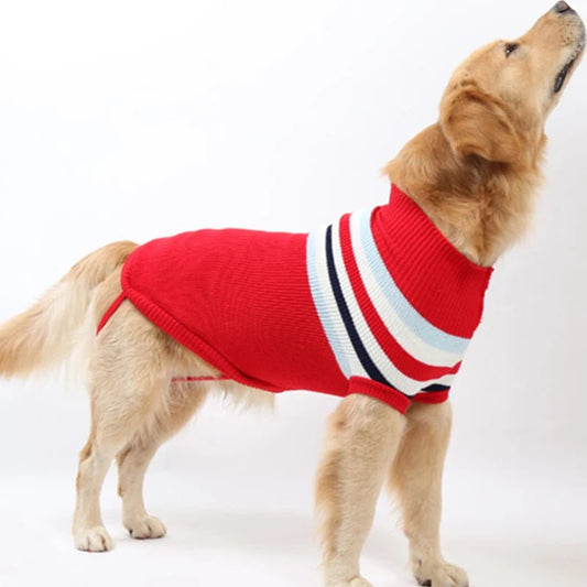 pull grand chien rouge