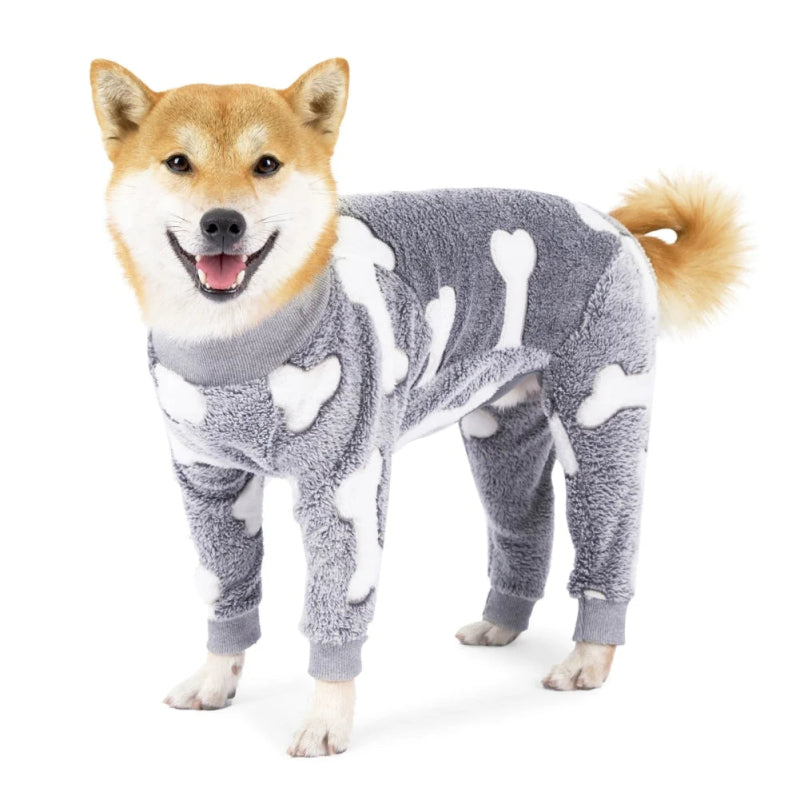 Pyjama pour Chien Moyen Gris