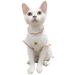 T-Shirt Blanc pour Chat - Vignette | La Truffe Pimpante