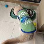 T-Shirt pour Chat Cool Fish - Vignette | La Truffe Pimpante