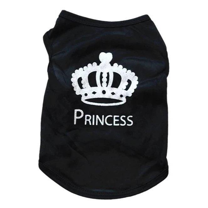 T-Shirt pour Chat Princess